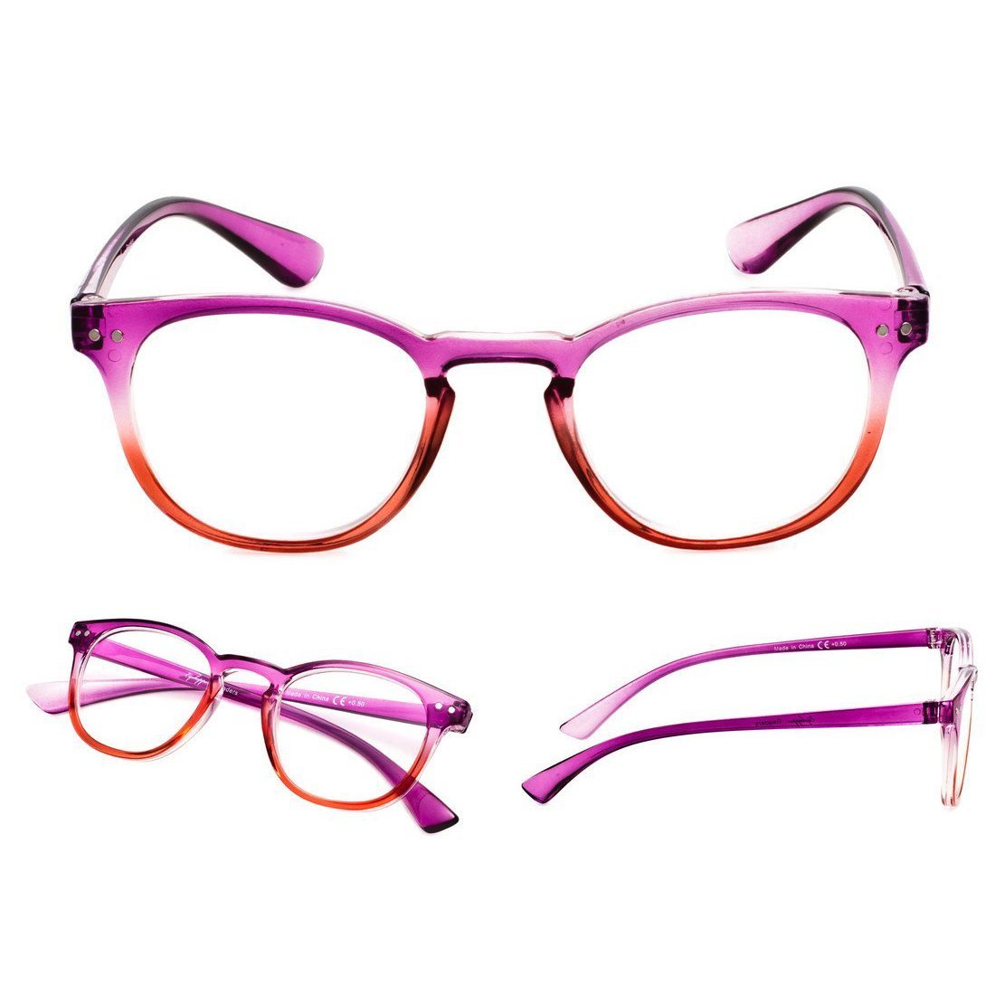 Fashion Reading Glasses Purple 3-R144