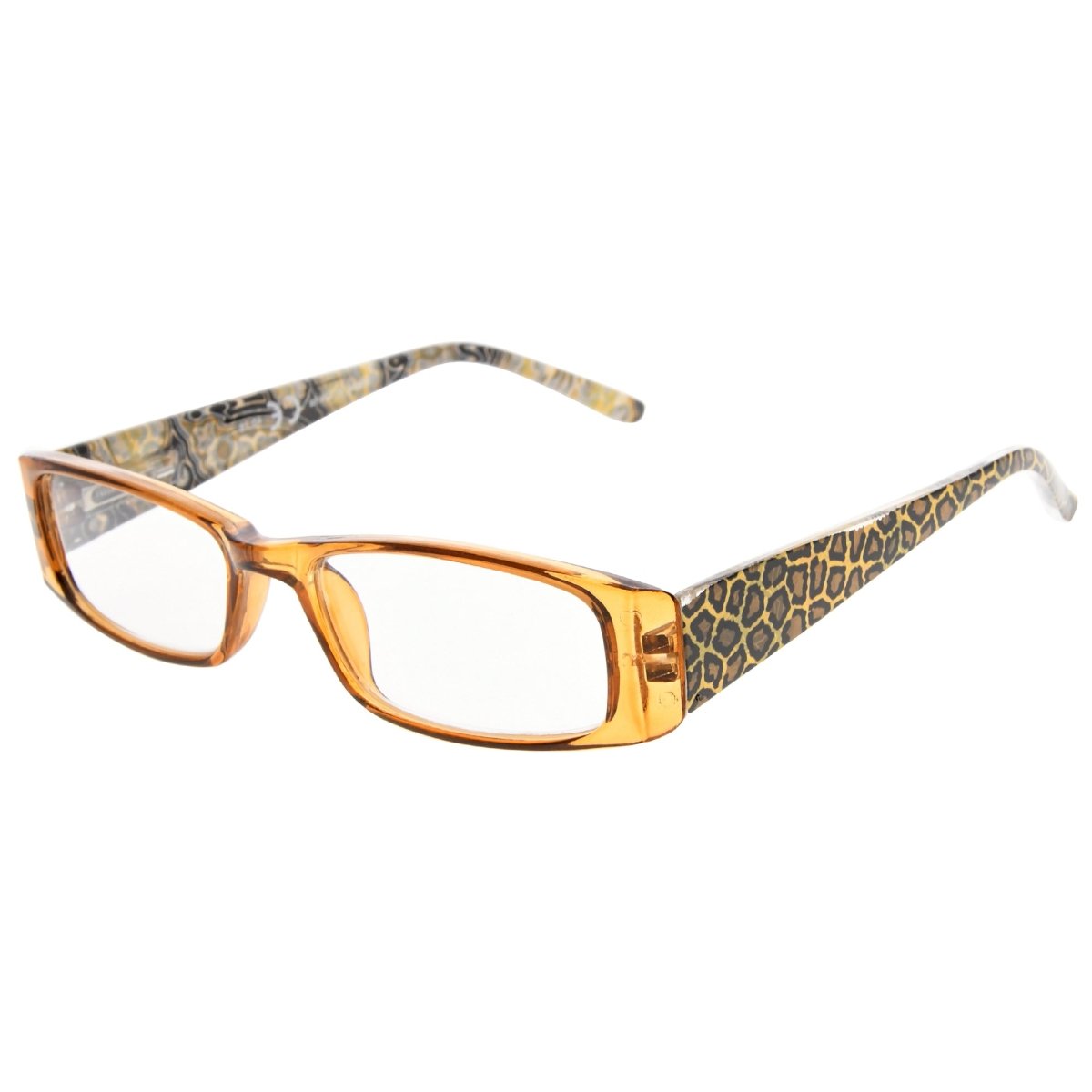 Leopard Rectangle Reading Glasses Chic Readers R006Aeyekeeper.com